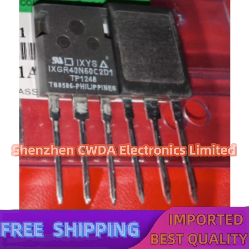 10PCS-20PCS  IXGR40N60C2D1 TO-247 IGBT 600V 56A   In Stock Can Be Purchased 