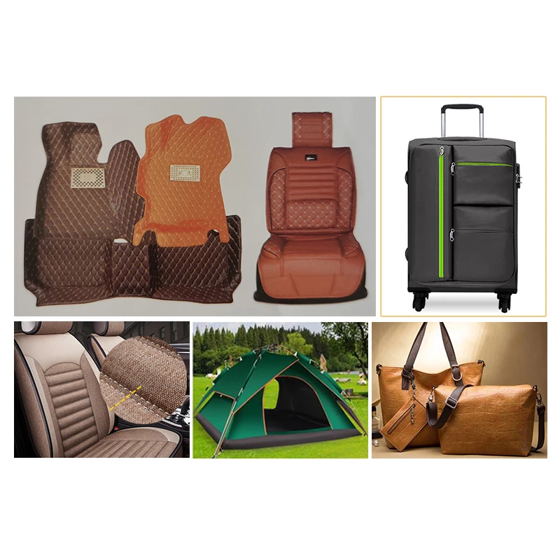6620 Double Needles Triple Feed Heavy Duty Rotary Hook Mesin Jahit Industri Sewing Machine for Tents Car Mat Seat Leather Bag
