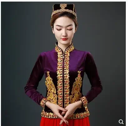 Oeigoerse oefenkleding voor dames Mai Xilaipu Nationale prestatiedans Chinese folk