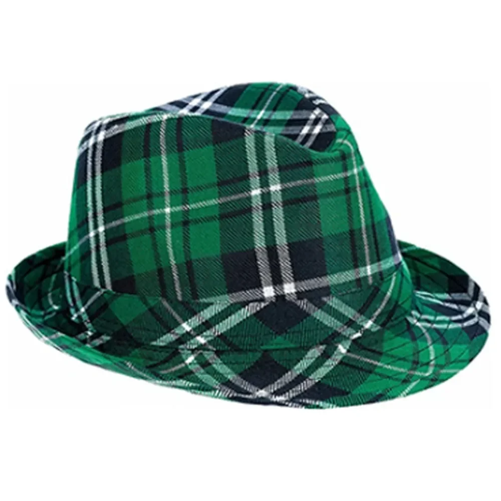 Accesorios del Día de San Patricio: gorros blandos, corbatas, collares de gafas, insignias, patrones de pegatinas, etc., aptos para trajes de fiesta.