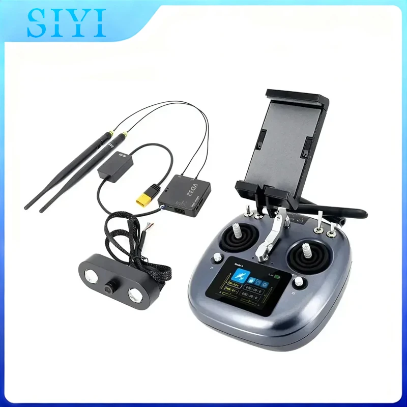 

SIYI VD32 16CH FPV Controller for Spraying Drones - 2.4G 5KM Range IP67 Waterproof + Touchscreen Bluetooth Datalink