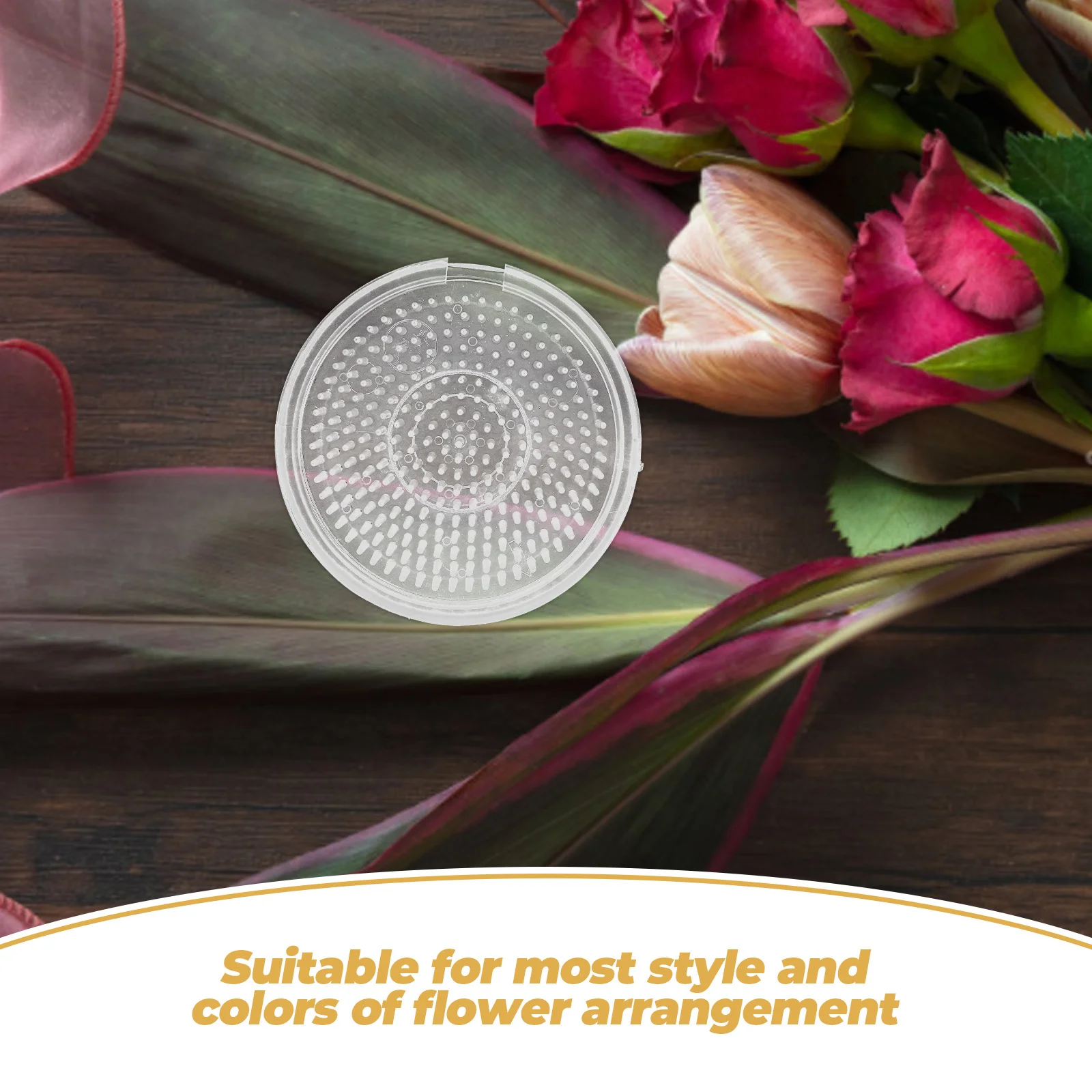 حامل دبوس منظم زهور الضفدع المتين، دبابيس طويلة بتصميم بسيط لمستلزمات ترتيب الزهور