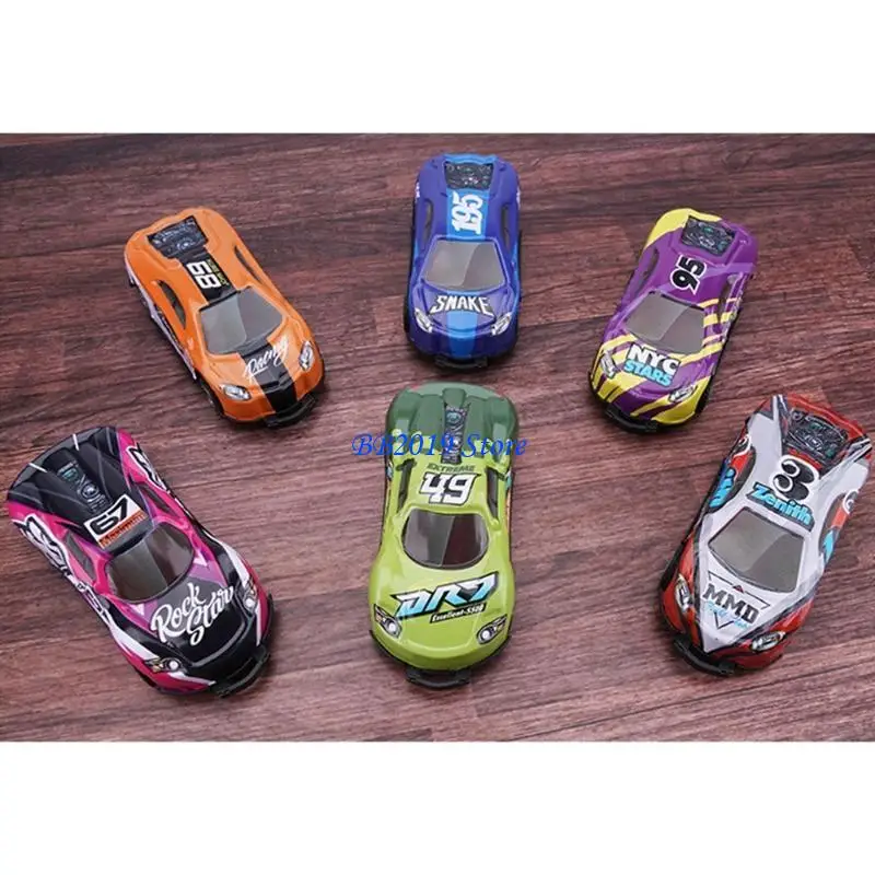

Q0KB Creative Stunt Toy Car Jumping Stunt Car Pull Back Vehicle Catapult Car Mini Car Models Prizes for Children Collecta