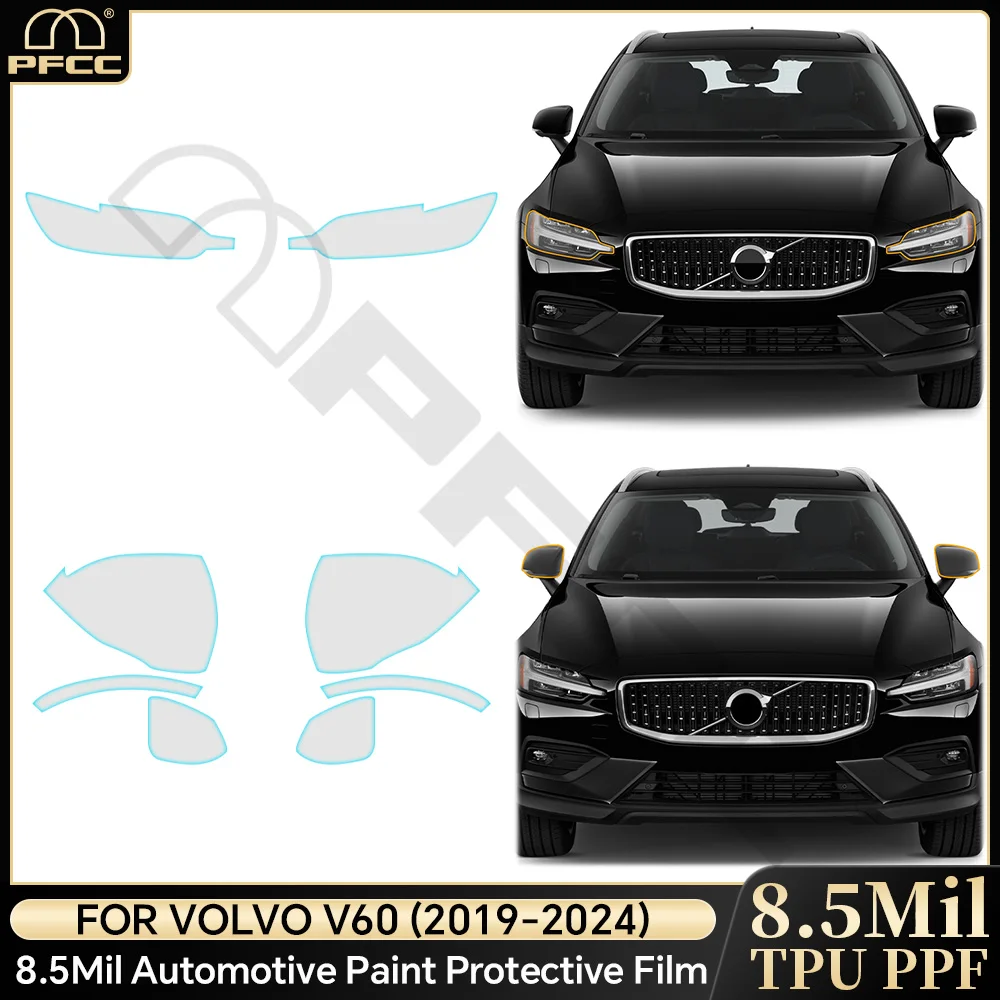 

PPF For Volvo V60 2019-2024 Car Central Control Navigation Instrument Display Screen Protective Film Interior Sticker TPU PPF