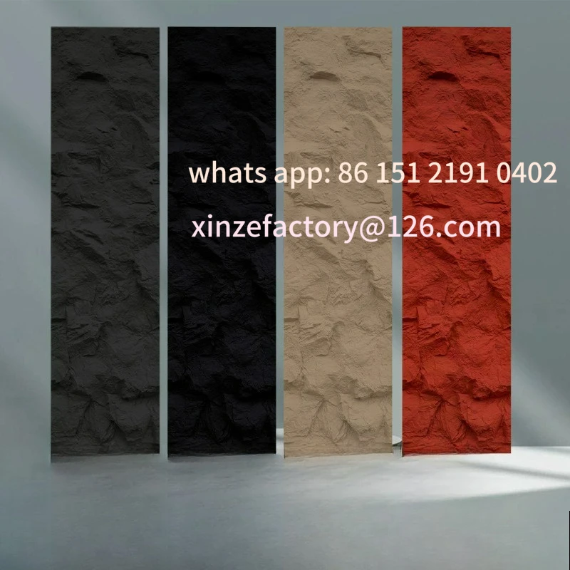 

Customizable background wall light interior and exterior wall brick decoration PU stone skin culture station hotel artificial