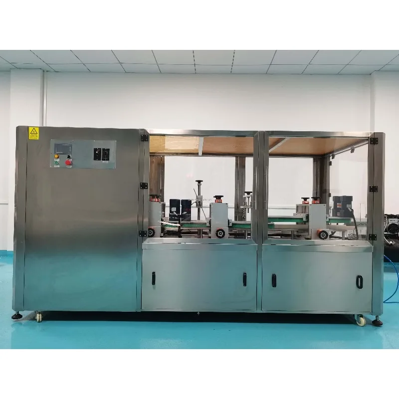 Labeling Machine for Square Flat Round Water Laundry Detergent Body Wash Skin - Care Products Plastic Glass Bottle customized
