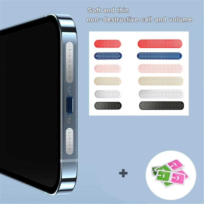 Điện Thoại Lưới Chống Bụi Dán Loa Lưới Chống Bụi Dính Cho 12 11Pro Dropship