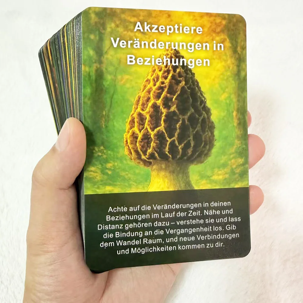 سطح أوراكل الألماني، بطاقات أوراكل الحكمة الفطرية، إجابات للنمو الشخصي والعلاقة، أداة التفكير، 12*8 سم، 48 بطاقة #3