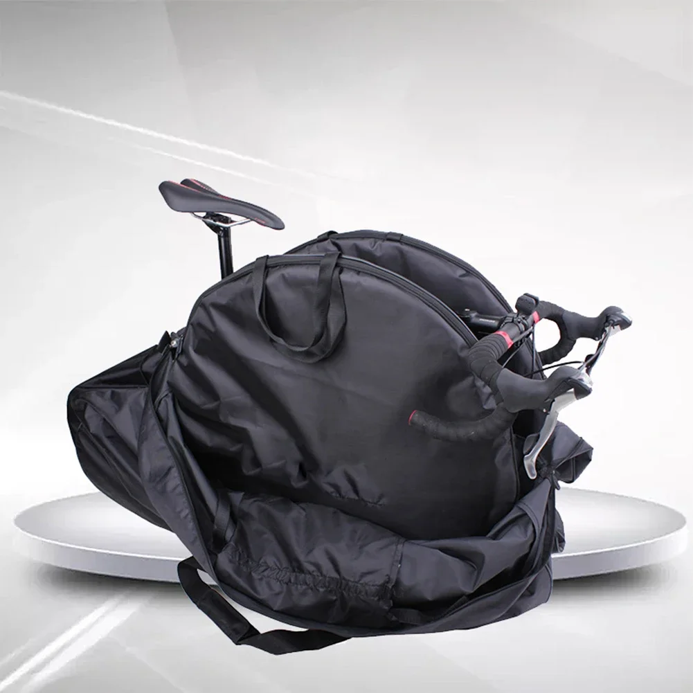 

420D Waterproof Nylon Bicycle Wheel Bag for 27 5 Inch Wheels Convenient Carrying Straps and Protective Storage for Travel