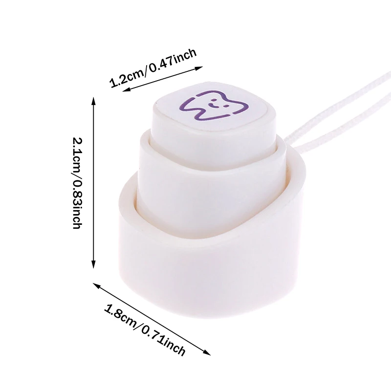 1 Pcs Cute Dentist Gift Tooth Smiling Shape Stamp for Kid Children Colorful Cartoon Stamp Dentistry Gifts Souvenirs