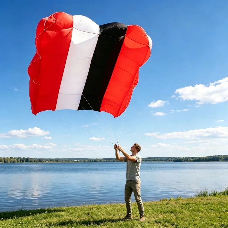 Pilot kite flying soft kite outdoor toys papagaio de vento praia cometas gigantes power kite lenkdrachen fun Novelty ikitefly