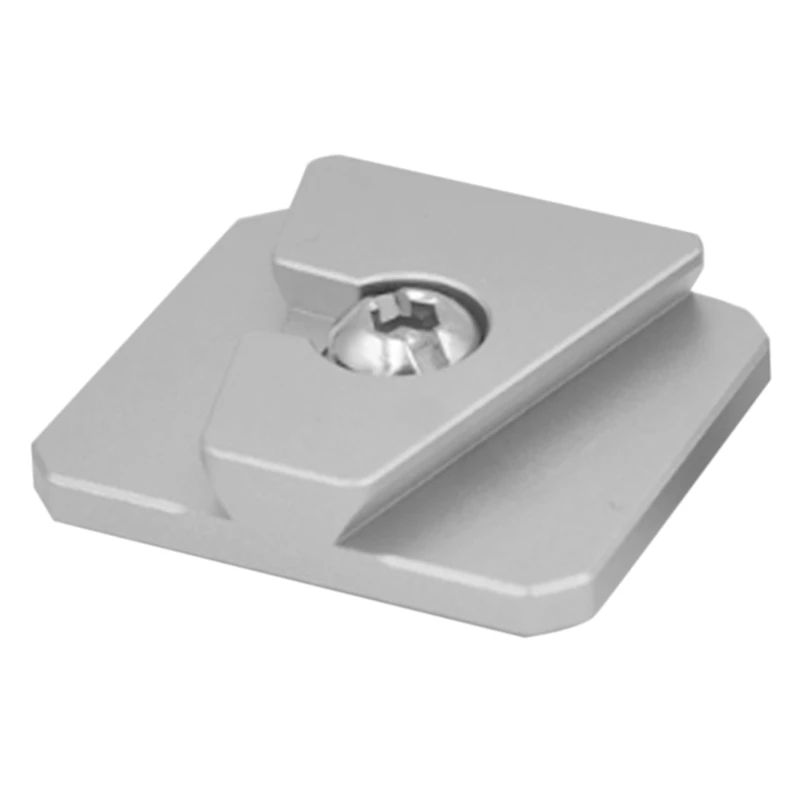 Быстроразъемная пластина-адаптер для аккумулятора с V-образным креплением, портативная однопанельная винтовая отверстие 1/4 дюйма для аксессуаров для камер подвески