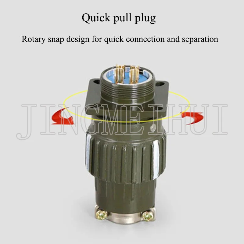 Y28M military green buckle aviation fixed docking industrial connector plug socket male and female 4 7 8 10 12 14 19 24 32 37pin