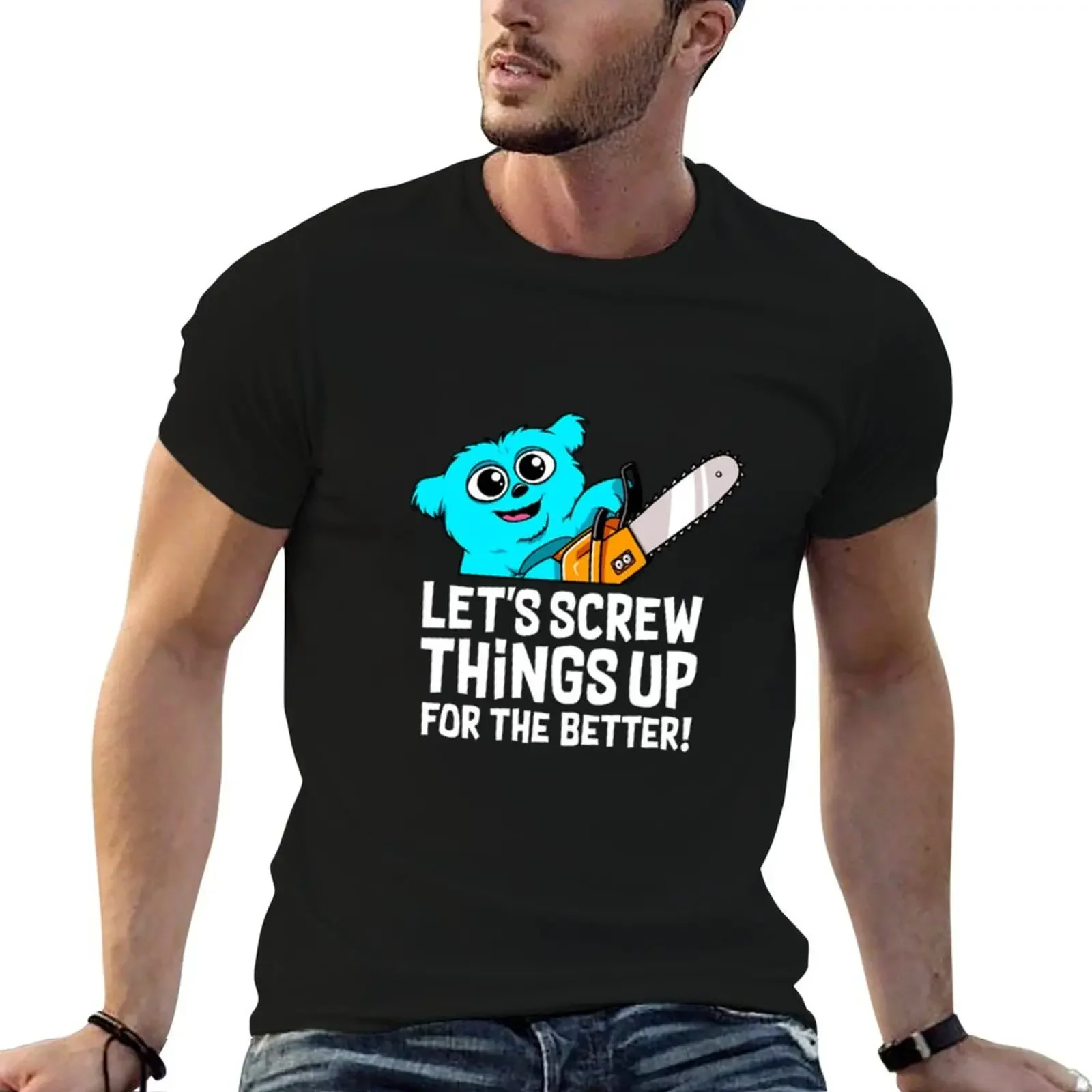 Legends Of Tomorrow Screwing things up for the better T-Shirt animal prinfor boys heavyweights mens big and tall t shirts