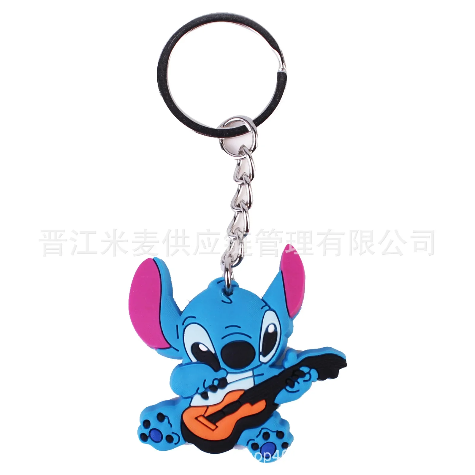 Disney Lilo & Stitch Anime Llavero Stitch Personaje de dibujos animados, Llavero de PVC, Colgante de mochila, Accesorios para niños, Regalos,