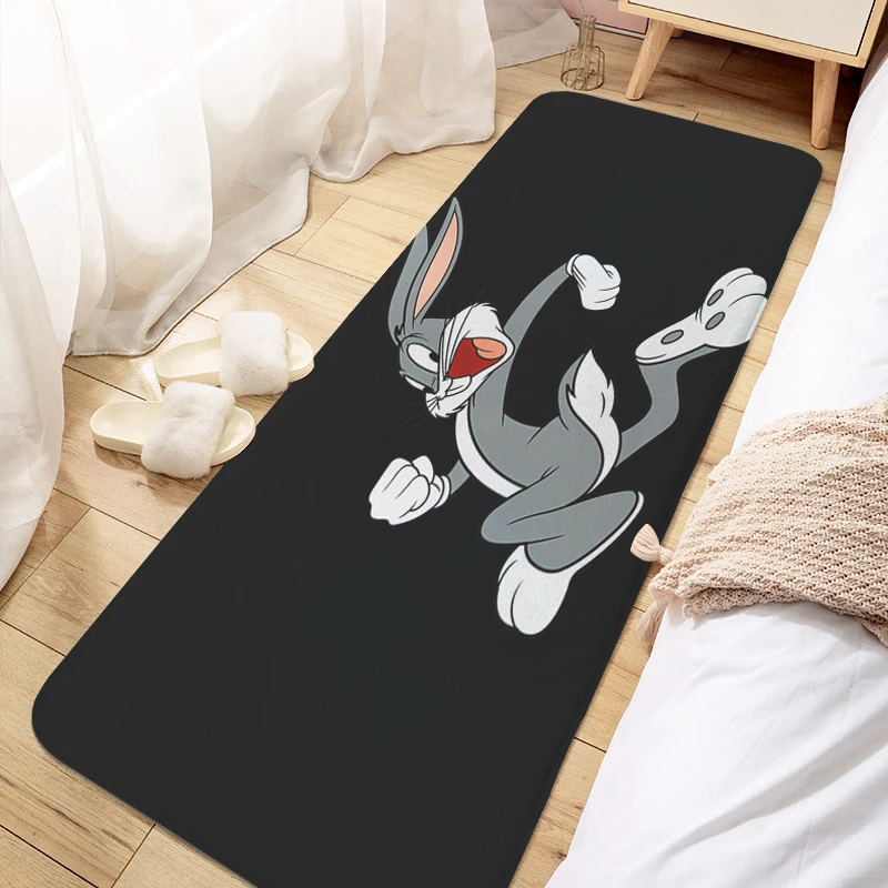 

Carpet for Bedroom B-Bugs B-Bunnys Main Door Entry Mat Non-slip Balcony Living Room Bathroom Rug Custom Doormat Slip-resistant