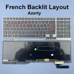 French Azerty Keyboard For Fujistu E754 Lifebook E753 E756 E557 E554 E556 CELSIUS H730 H760 H77 Series Fr Layout
