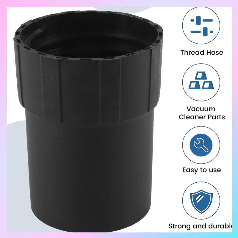 ABRG-conector de Host de aspiradora Industrial, adaptador de manguera de conexión de 53/58Mm y Host para manguera de rosca, Par de aspiradora de 50Mm/58Mm
