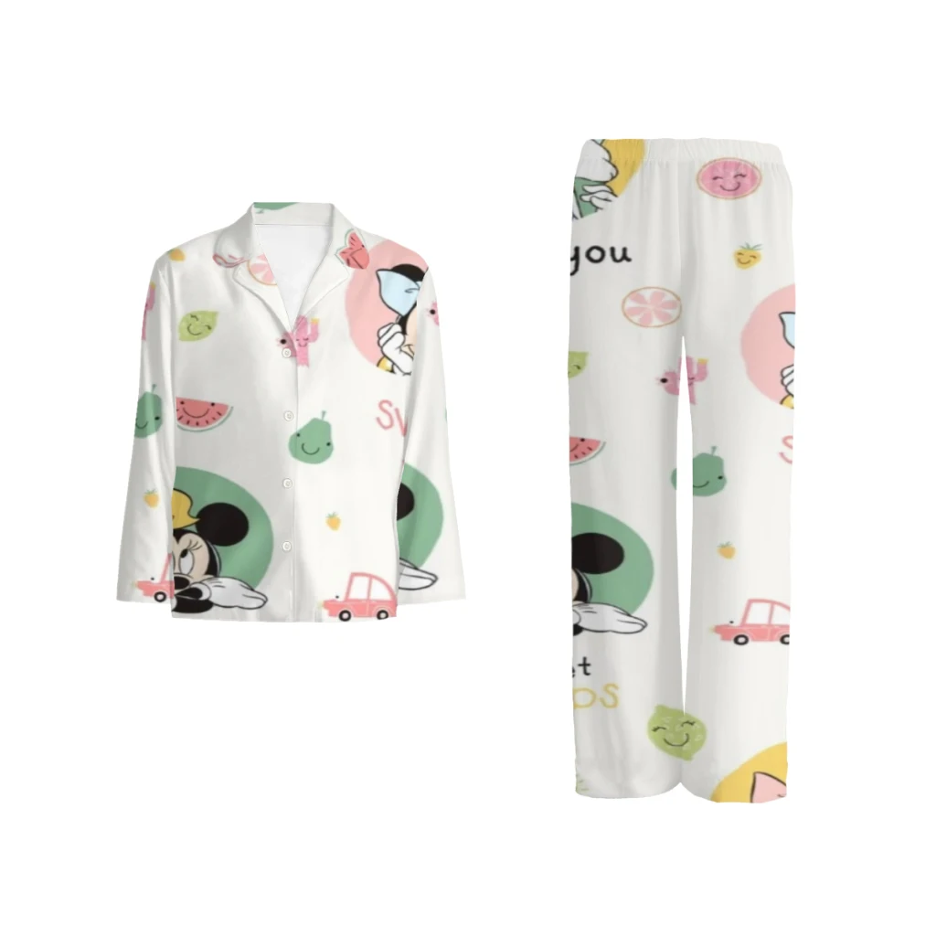 

Disney's Mickey Mouse print pajama sets, casual and comfortable men's and women's pajamas ,loungewear, are loved by the public