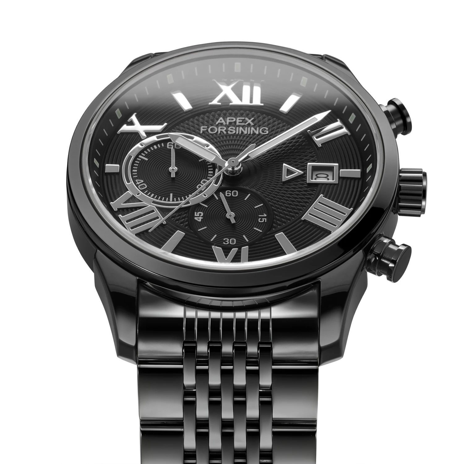 

Forsining AF2502S Luxury Brand Men Business Quartz Watch Fashion Luminous Watches Man Stainless Steel Reloj Para Hombre