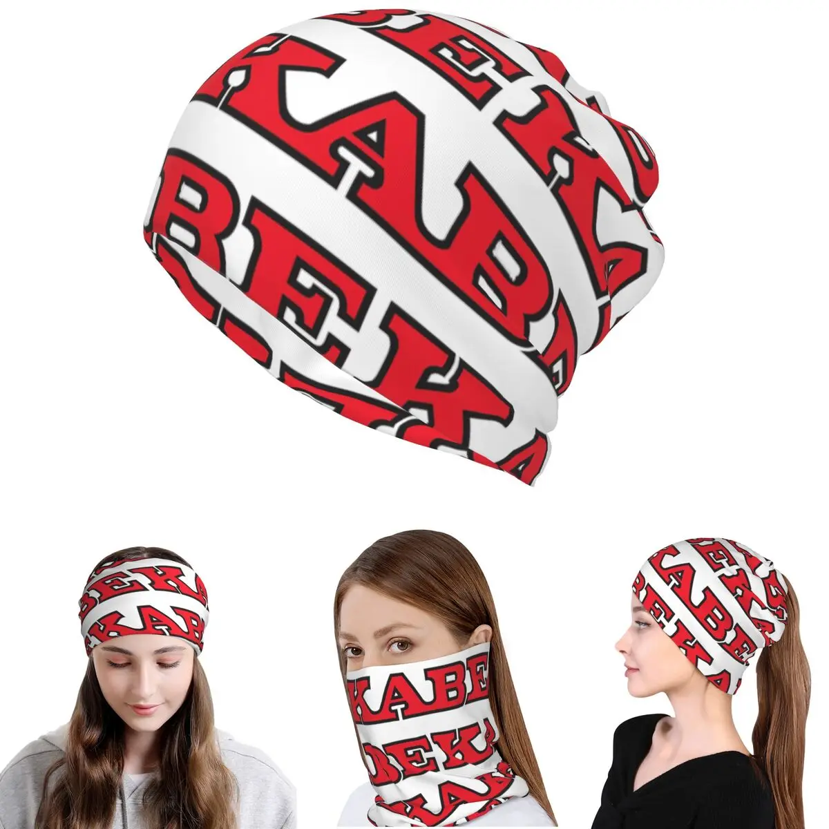 

Kabe Caravan Bandana Neck Cover Wrap Scarf Warm Cycling Scarf Beanies Hat for Men Women Adult All Season