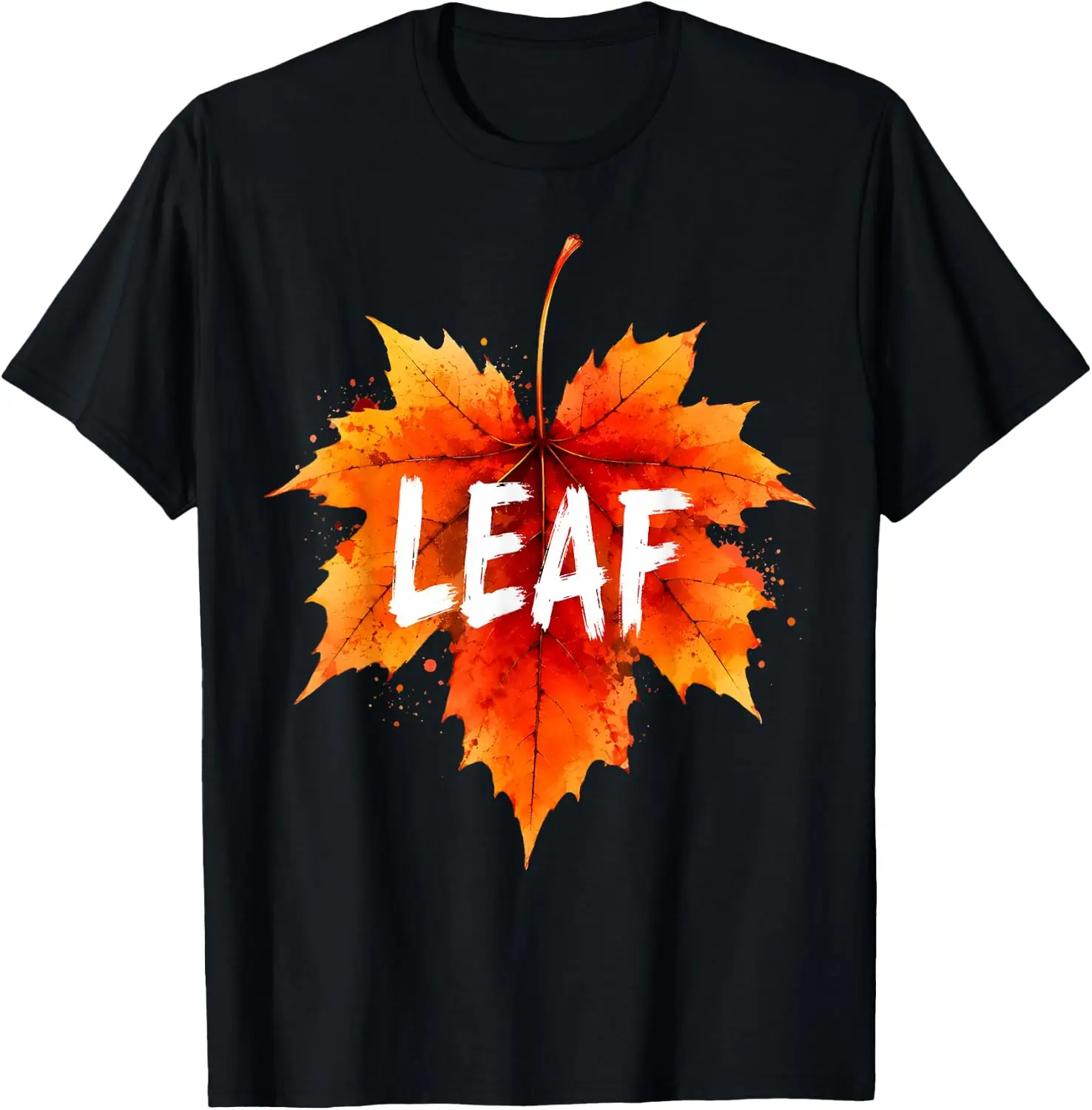 I'm A Leaf - Funny Adult Halloween Matching Couples Costume T-Shirt Breathable, heavyweight pure cotton short-sleeve top—stylish, plus-size, and suitable for year-round wear with a sporty, casual vibe