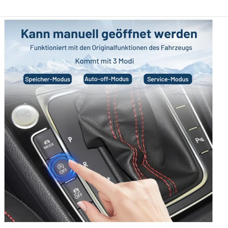 ل VW Golf 7 7.5 Passat B8 نظام إيقاف التشغيل التلقائي مزيل جهاز التحكم الاستشعار كابل توصيل ثلاثة أوضاع إيقاف