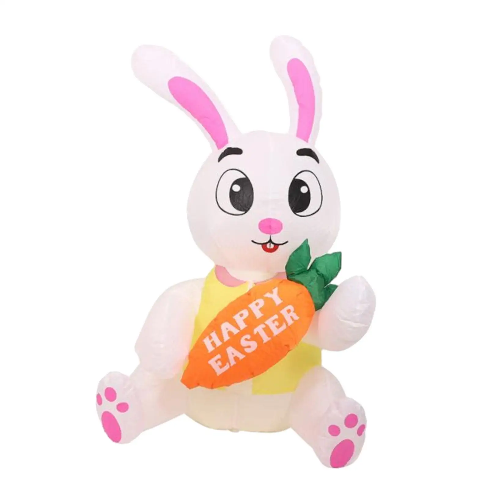 

Large Inflatable Easter Rabbit Inflatable Easter Decor for Lawn Weatherproof