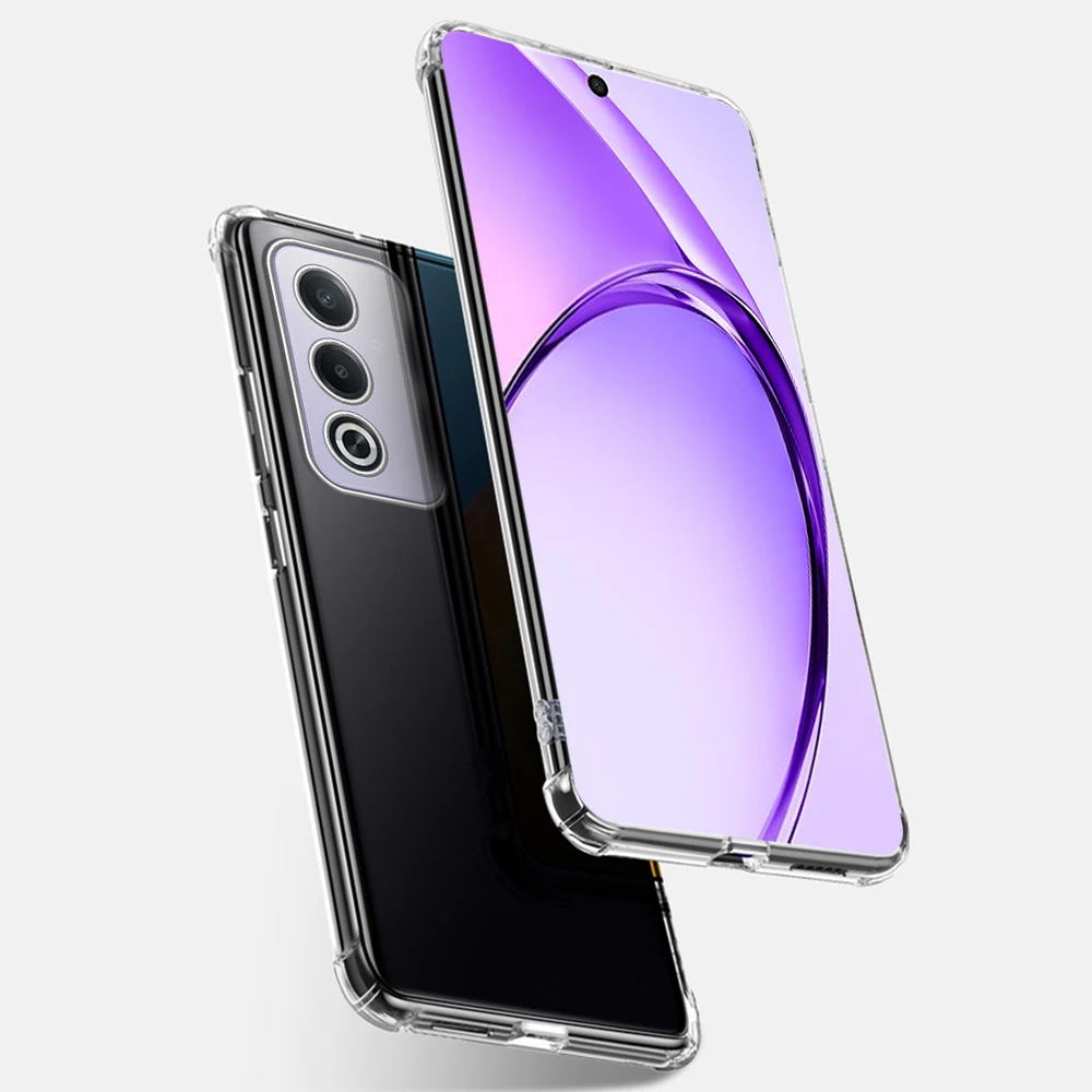 OppoA80 Case Back Camera Protection Cover for Oppo A80 5G Clear TPU Soft Airbag Shockproof Coque on Orro Opo Appo A 80 80A 2024