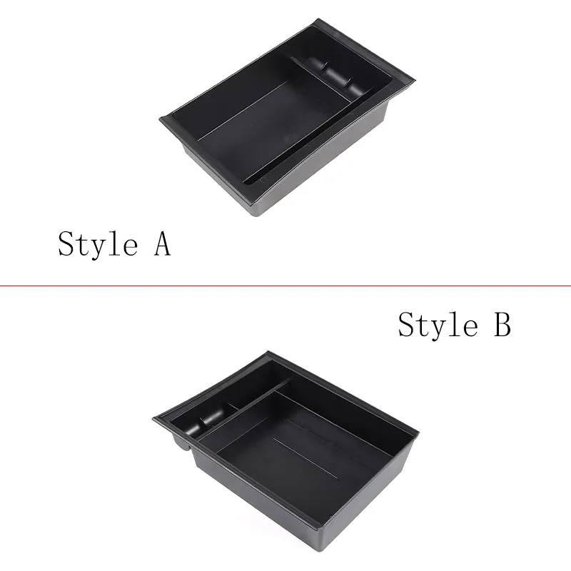 For Honda Pilot 2015-2022 ABS Car Center Armrest Box Storage Box Mobile Phone Tray Item Organizer Car Accessories