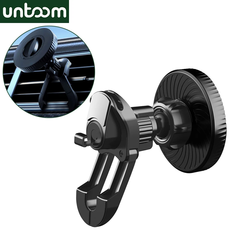 Magnetic Car Vent Phone Holder for MagSafe iPhone 18 Universal Strong Magnet Car Air Outlets Clip Phone Mount for Xiaomi Samsung