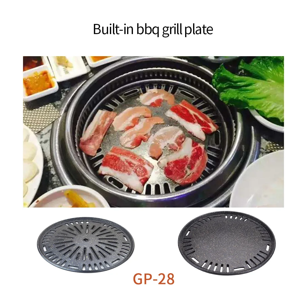 กระทะบาร์บีคิวทรงกลมอลูมิเนียม - Outdoor Camping Korea บทวิจารณ์และราคา