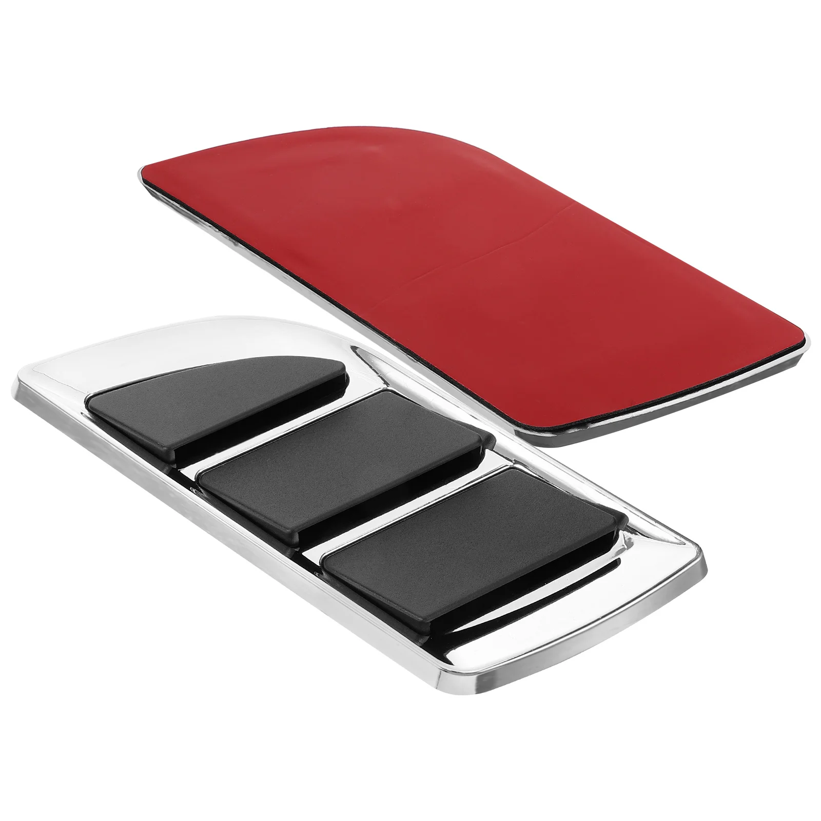 

1 Pair Hood Vents Sticker Car Exterior Decoration Automotive Accessories Vehicle Side Vent Decal Safe Durable Material Easy