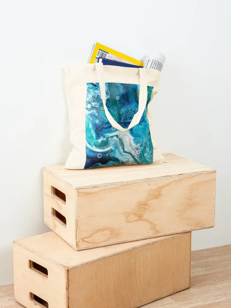 Saltwater dreaming Tote Bag cloth bag woman Handbags hand bag ladies cute tote