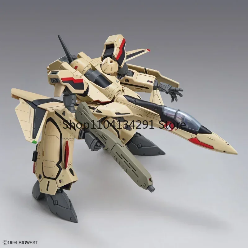 Bandai Originale The Super Dimension Fortress Macross Anime HG 1/100 PLUS YF-19 Action Figure Giocattoli Modello Regali per I Bambini