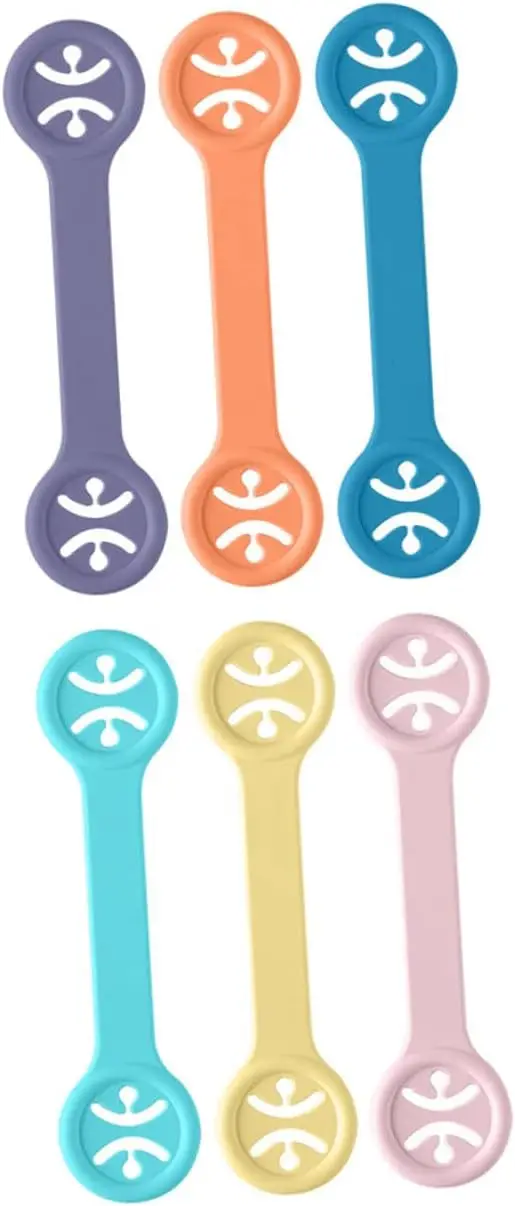 

6 шт. регулируемые детские зажимы для нагрудников, безопасные держатели нагрудников для новорожденных, еды, кормления, грязные пожиратели, игрушечные зажимы для колясок