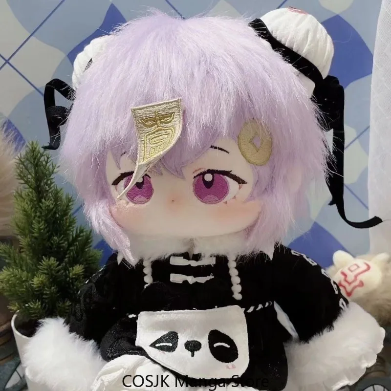 Anime Genshin Impact Qiqi 20cm Cute Cotton Dress Up Plush with Clothing Set Gift Cosplay Figure Stuffed Body Plushie Pillow - view 2