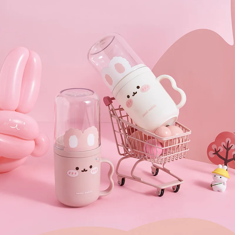 Toothbrush And Cup Storage Box Travel Toothbrush Cup Set  Portable Cute Toothbrush Cup Set For Children And Couples