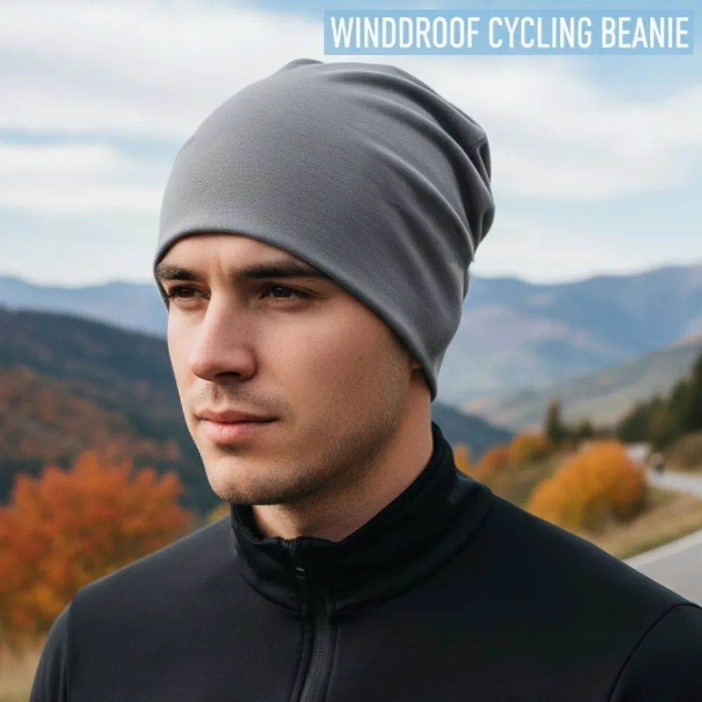 

Adjustable Length Winter Cycling Running Hats Stacked Elastic Winter Sport Cap Warmer Solid Color Outdoor Warm Hat Winter Autumn