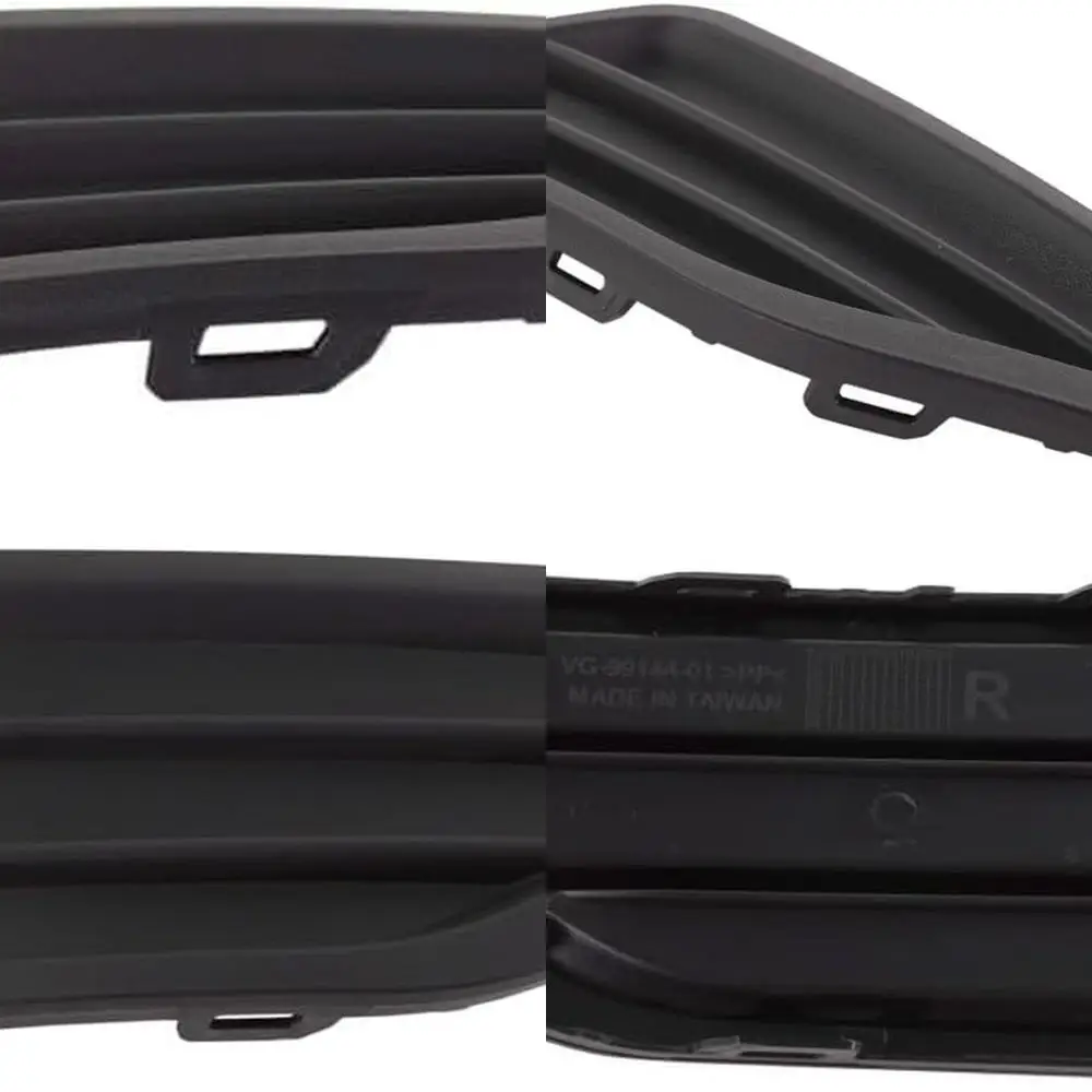 

For Volkswagen Atlas 2018 2019 2020 Fog Light Cover Passenger Side | Front | Black | Replacement For VW1039153 | 3CN8536669B9