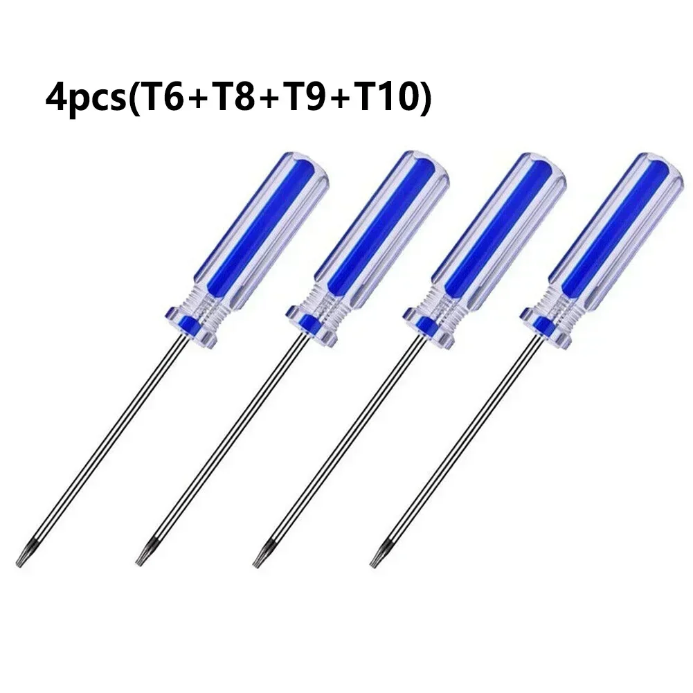 4pcs Precision Screwdriver Set Magnetic Screwdriver For Wireless Controller Torx6 T8 Screwdrivers Hand Tools