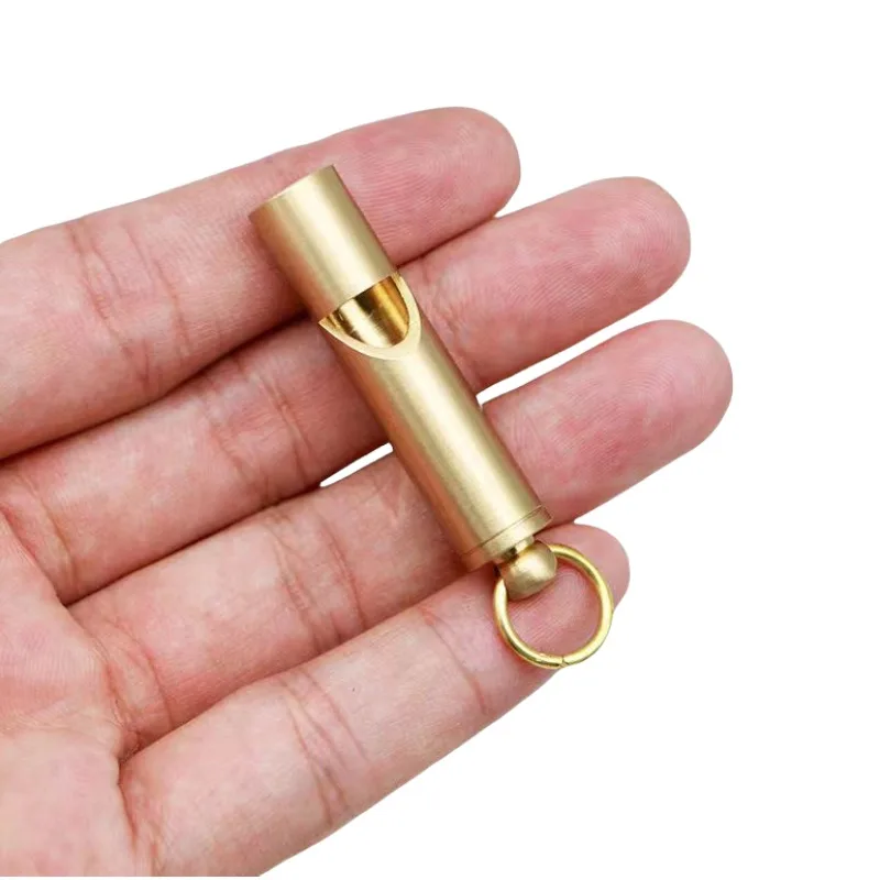 

Мощный латунный свисток - портативный свисток для активного отдыха, кемпинга, туризма, судей и тренировок по выживанию