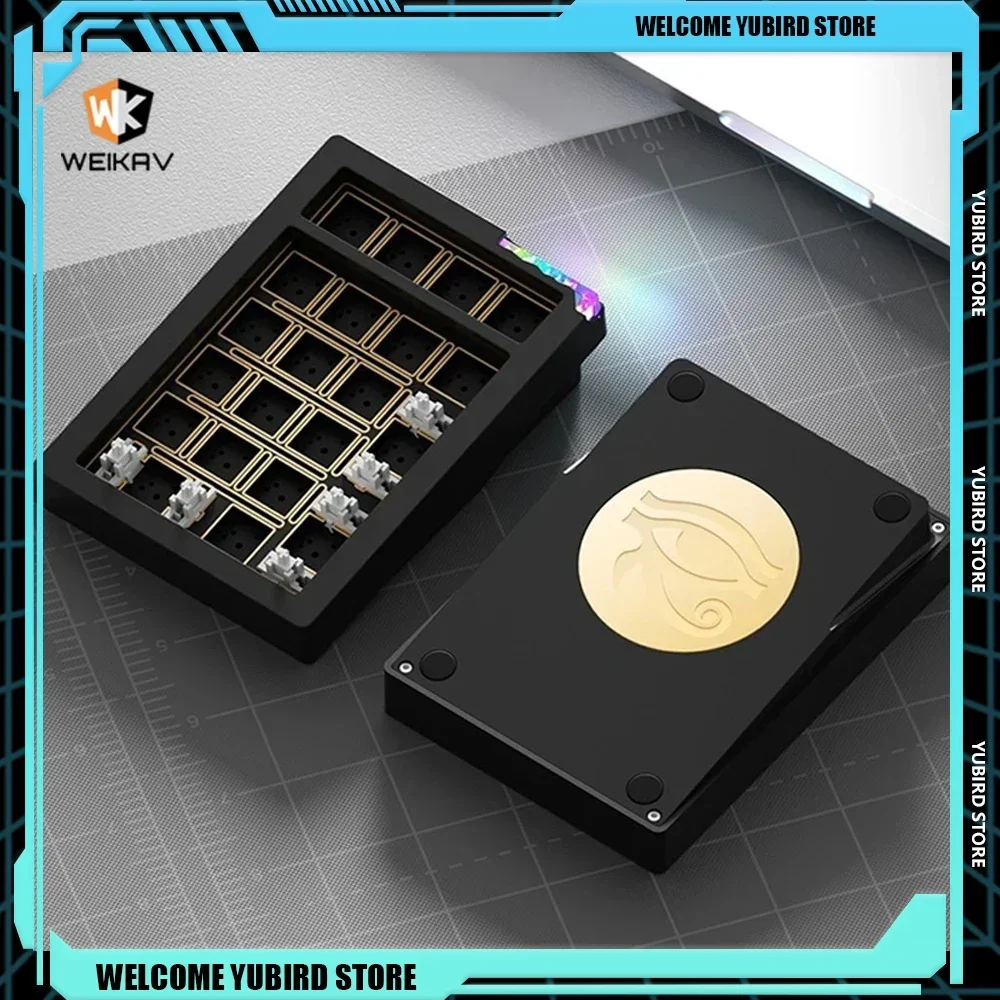 New Weikav STARS21 PAD Hot Swap Numeric Keypad Kit Customize Gasket Numpad Kit Mechanical Keyboard Accessories Office Game Gifts