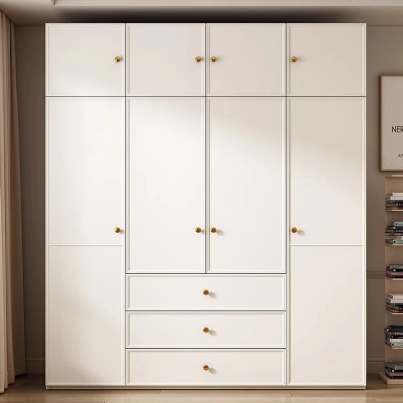 Nordic Storage Wardrobe Clothes Cabinet Luxury Bedroom Living Room Wardrobe Cabinet Shelves Armario Ropero Dormitorio Furniture