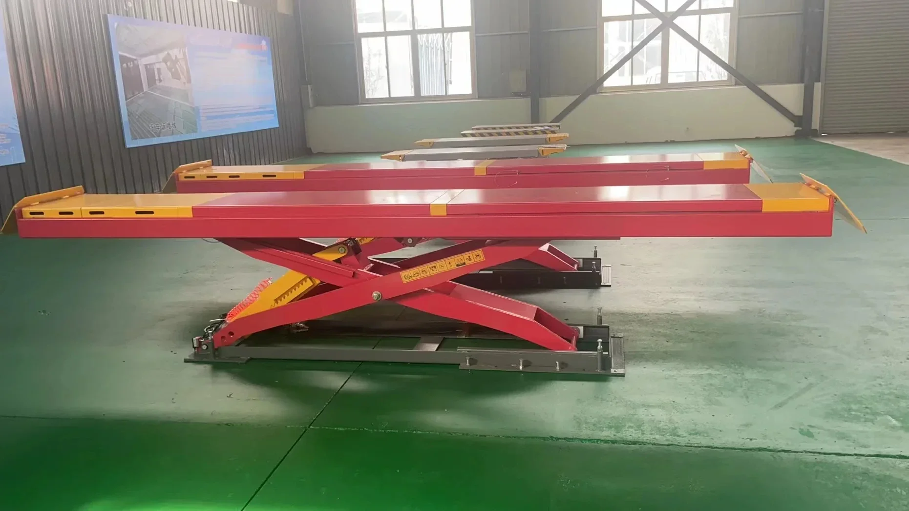 Hot Sales Ksitigarbha Scissor Lift, Scissor Lift, Ultra-thin Mother And Child Scissor Lift, Four-wheel Positioning Matching