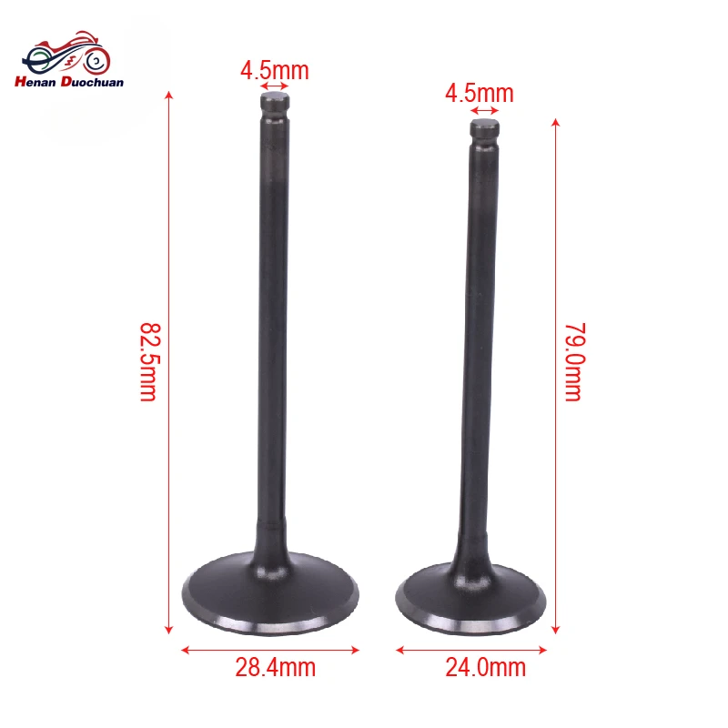 1pc/2pc/4pc for KT/M 200 for DU/KE 200 for KT/M200 Motorcycle Engine Parts Intake Valve and Exhaust Valve Set