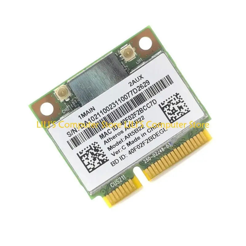 A52B AR5B22 Mini PCI-E rete PCI-E 2.4/5GHz Doppia frequenza 300m Adattatore WLAN 300m