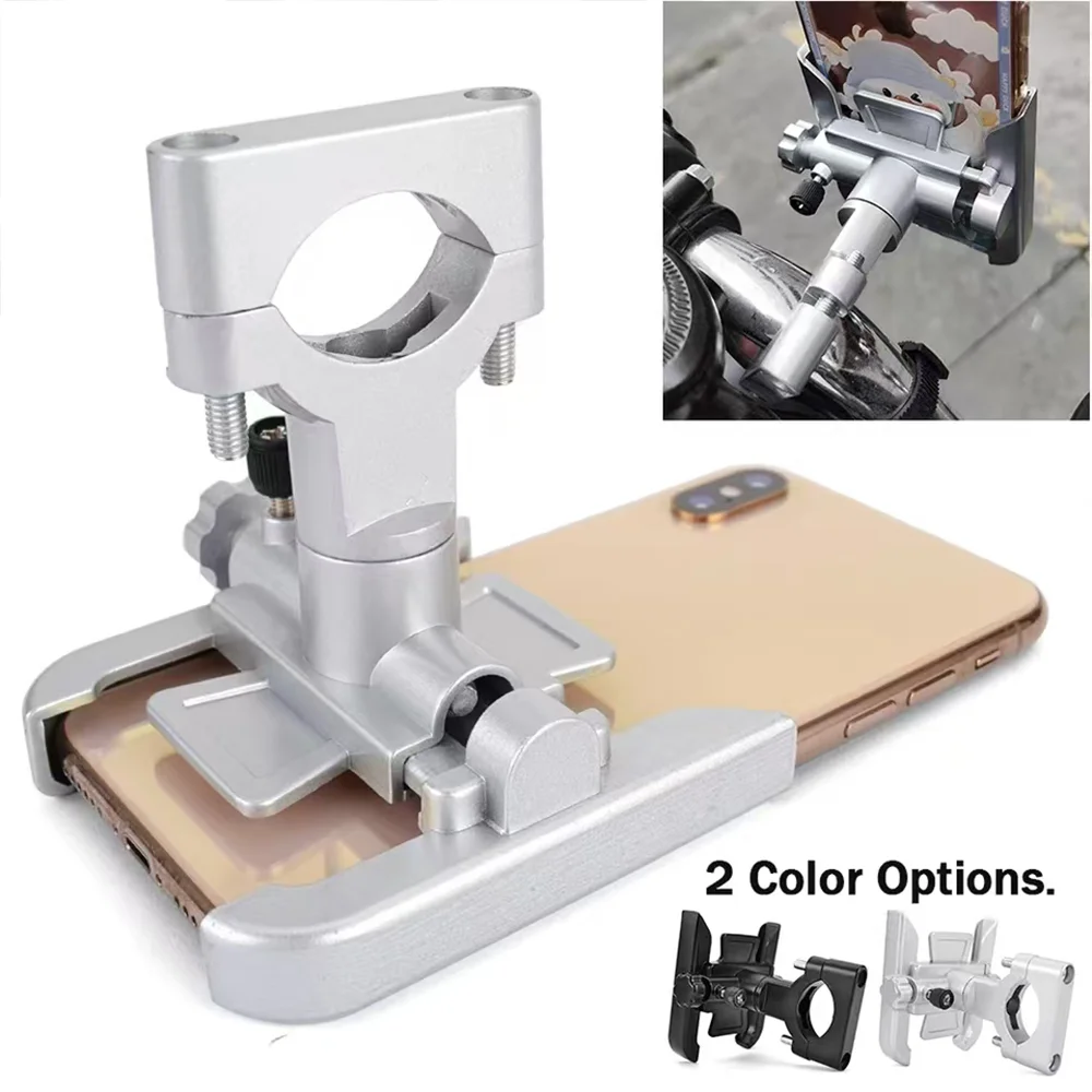 For Bajaj Pulsar 125 150 180 Rs200 Ns 200 160 Motorcycle Accessories Mirror Handlebar Mobile Phone Holder GPS Stand Bracket