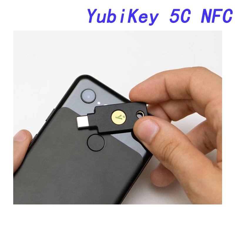 Yubico-ydrawkey 5c nfc USB-Cセキュリティキー,Webauthn,fido2 ctap1,fido2 ctap2,ユニバーサル第2要素 (u2f)