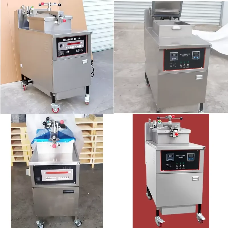 2026 Standing Chicken Fryer Restaurant Cooking Equipment Commercial Multipurpose Fried Chicken Machine